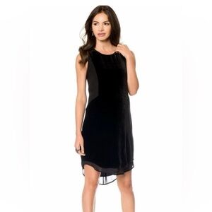 Pea in the Pod Rebecca Minkoff black velvet Maternity dress